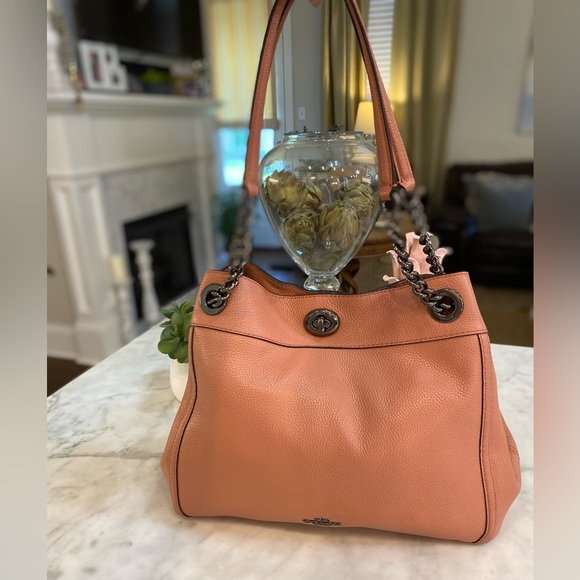 Coach Bags Coach Turnlock Edie Leather Shoulder Bag Poshmark